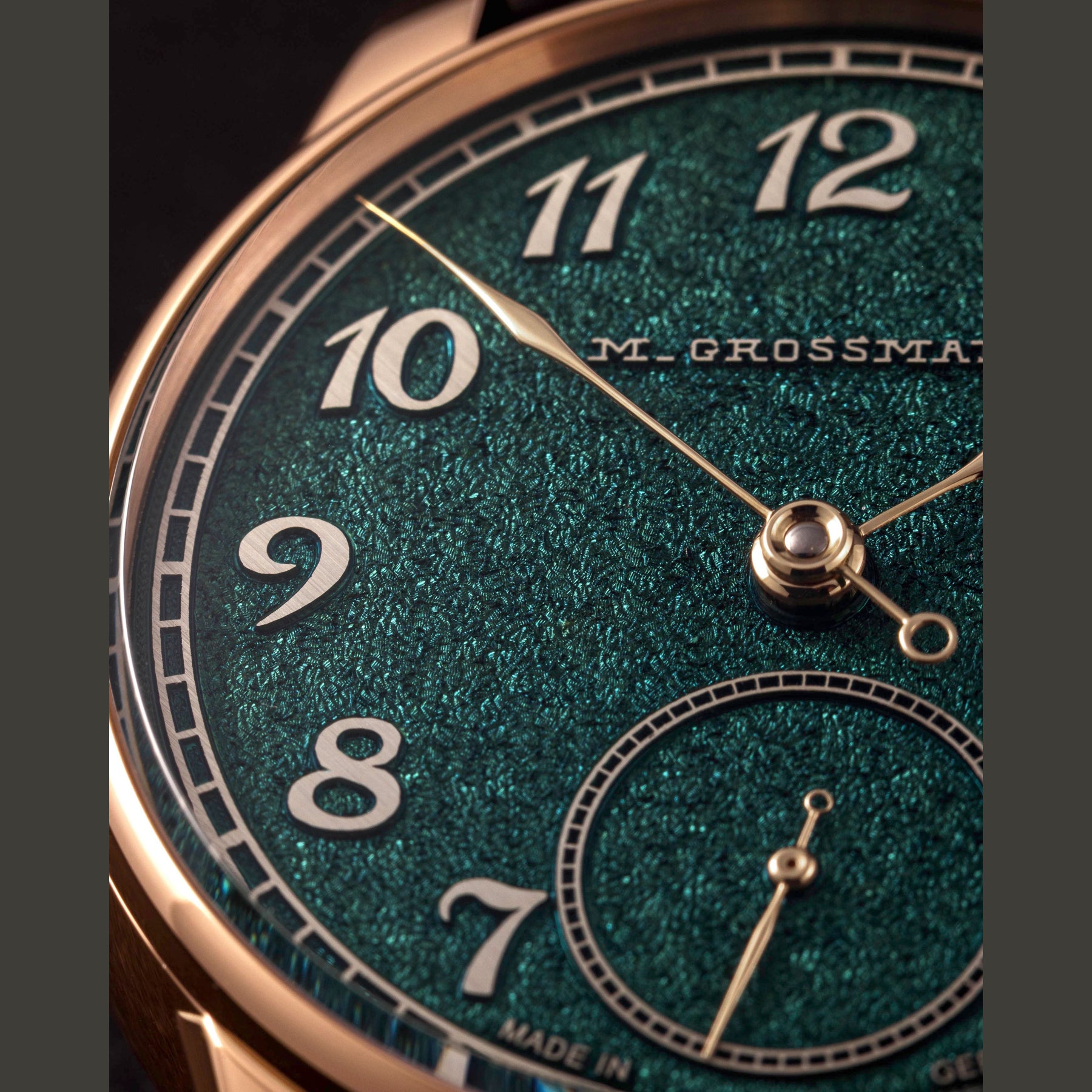 Moritz Grossmann MG-003864 Tremblage Green Rose Gold