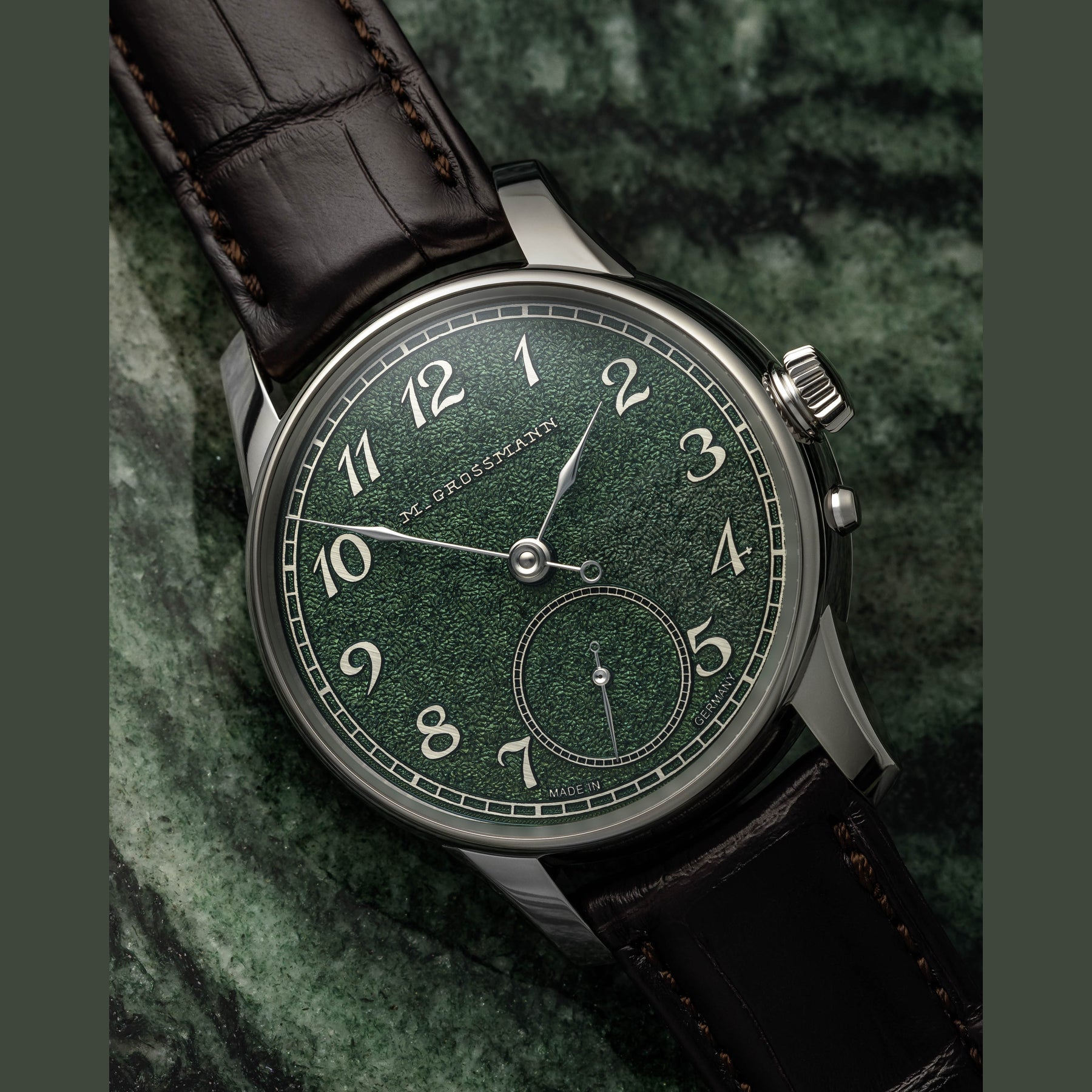 Moritz Grossmann MG-003865 Tremblage Green White Gold