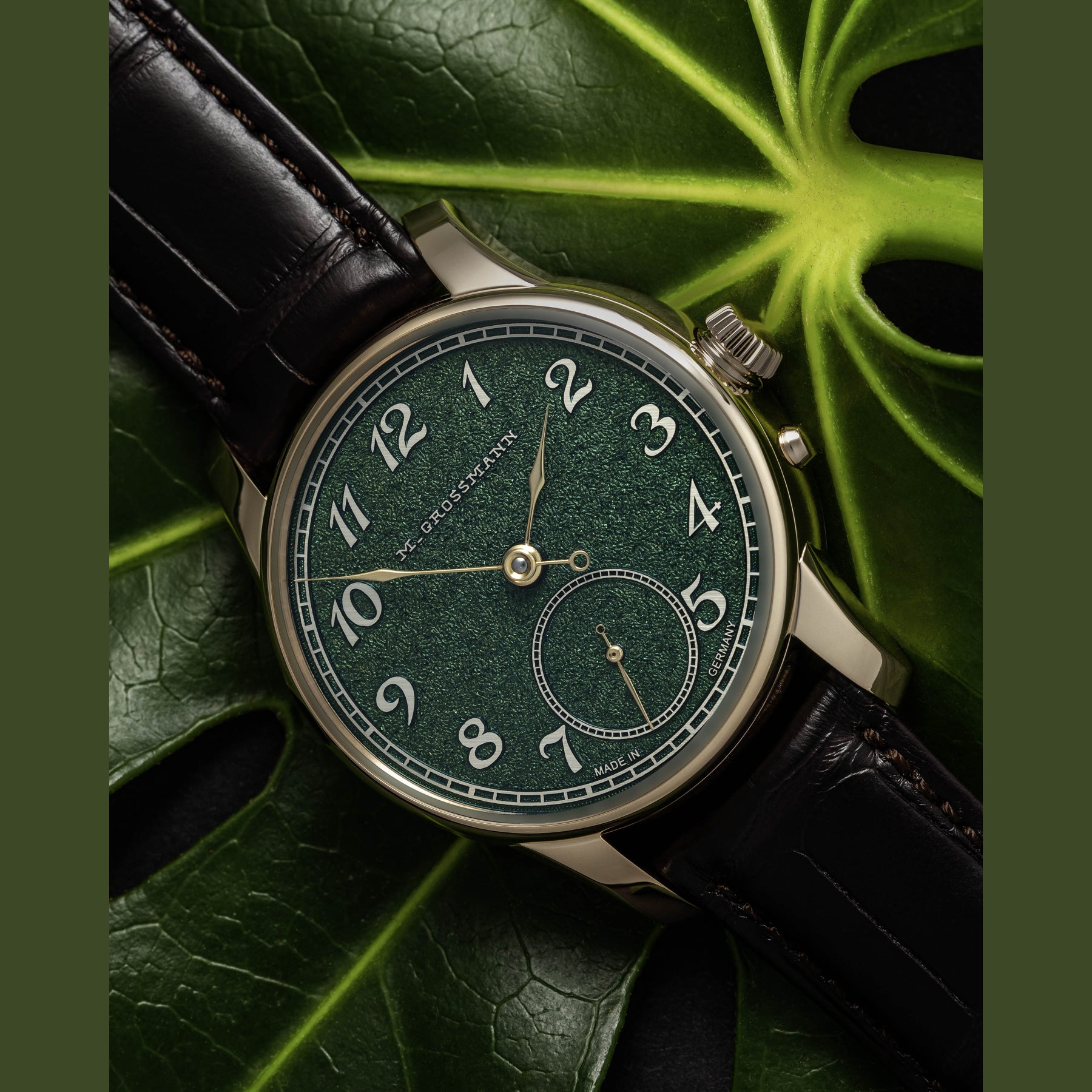 Moritz Grossmann MG-003864 Tremblage Green Rose Gold