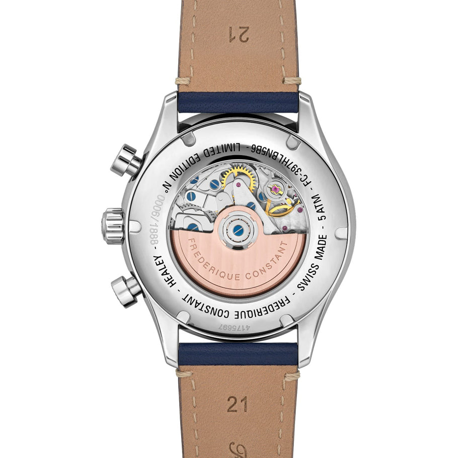 Frederique Constant FC-397HLBN5B6 Classics Vintage Rally Healey Chronograph