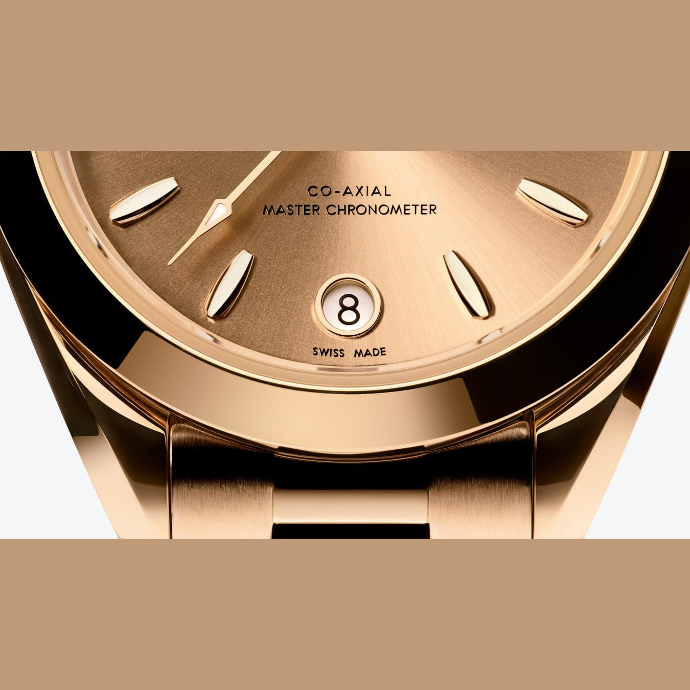 Omega 220.50.30.20.08.001 Seamaster Aqua Terra 150M Moonshine™ Gold 30mm