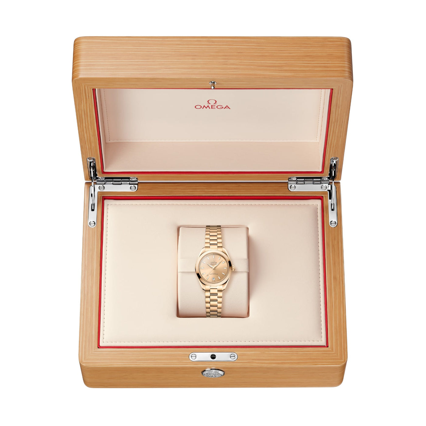 Omega 220.50.30.20.08.001 Seamaster Aqua Terra 150M Moonshine™ Gold 30mm