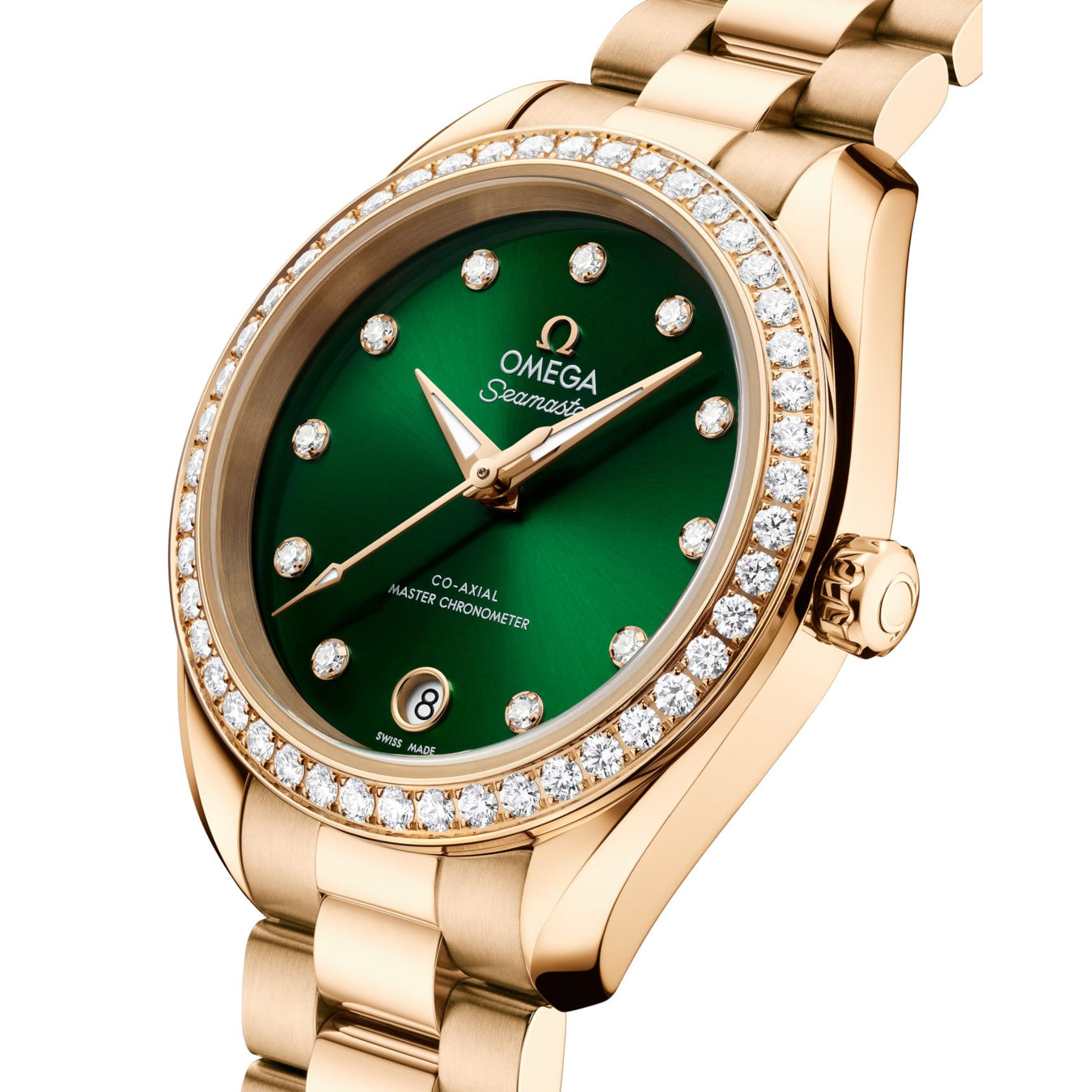 Omega 220.55.30.20.60.001 Seamaster Aqua Terra 150M Moonshine™ Gold 30mm