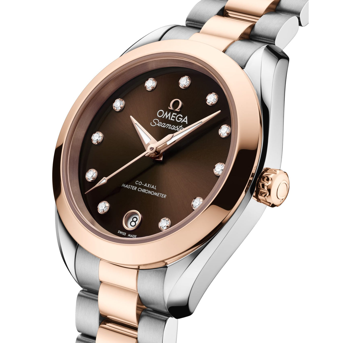 Omega 220.20.30.20.63.001 Seamaster Aqua Terra 150M steel ‑ Sedna™ Gold 30mm