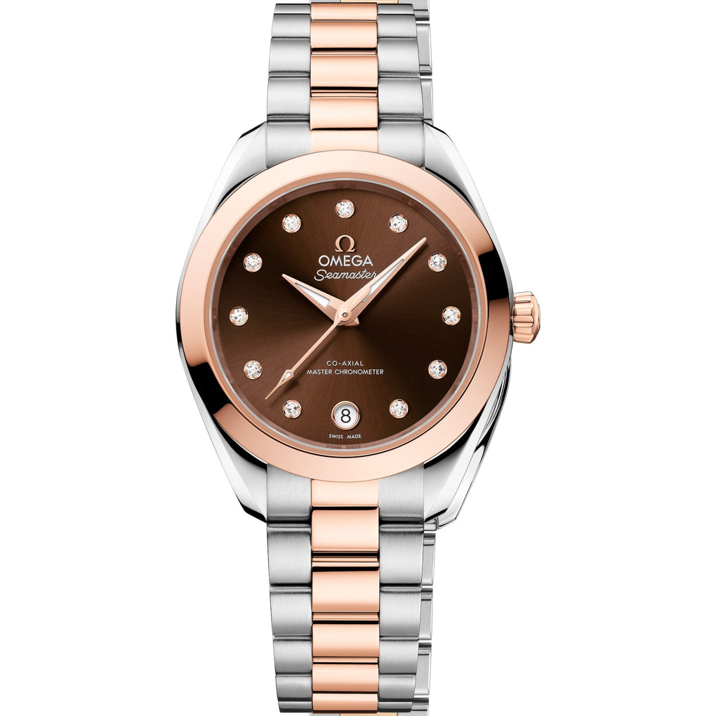 Omega 220.20.30.20.63.001 Seamaster Aqua Terra 150M steel ‑ Sedna™ Gold 30mm