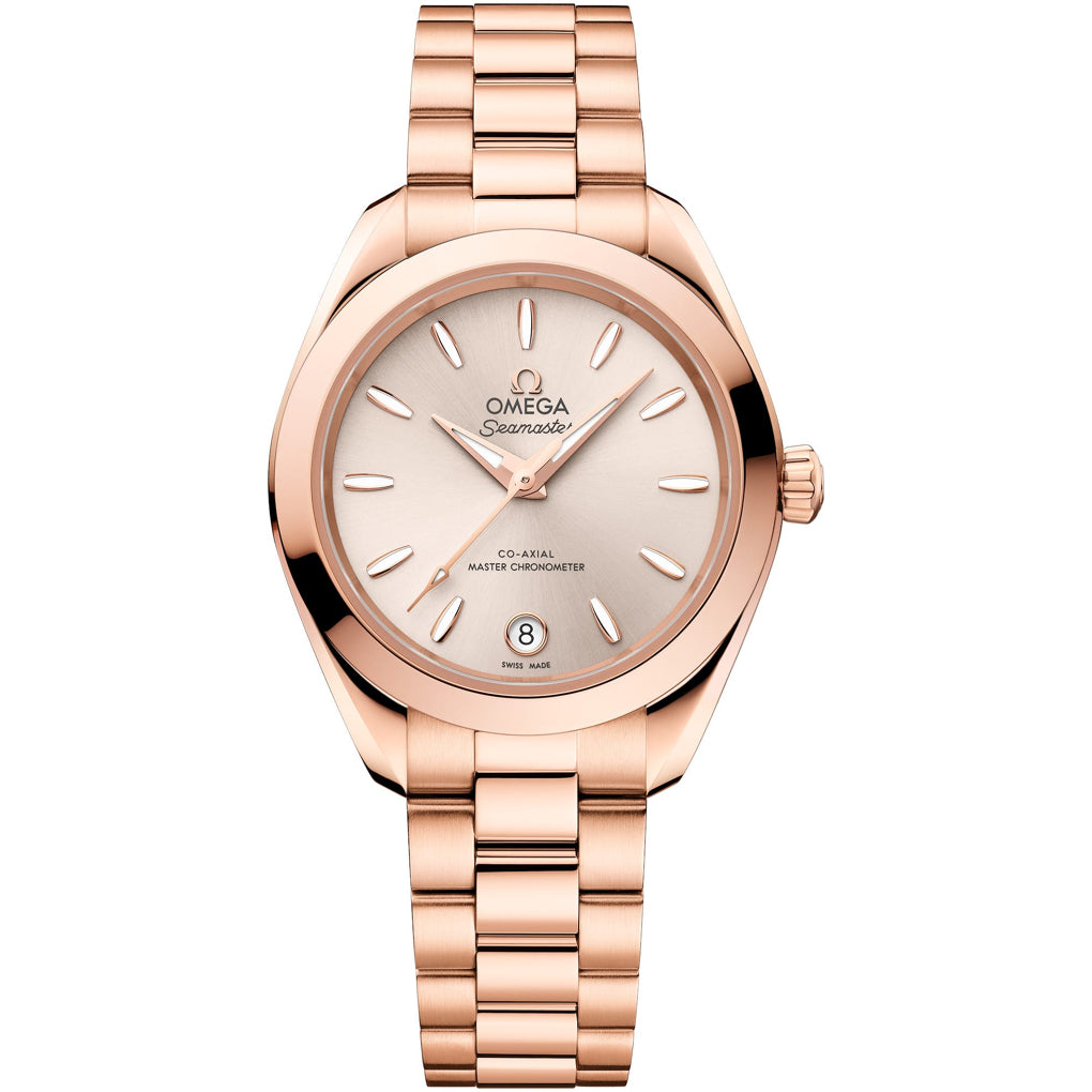 Omega 220.50.30.20.09.001 Seamaster Aqua Terra 150M Sedna™ Gold 30mm