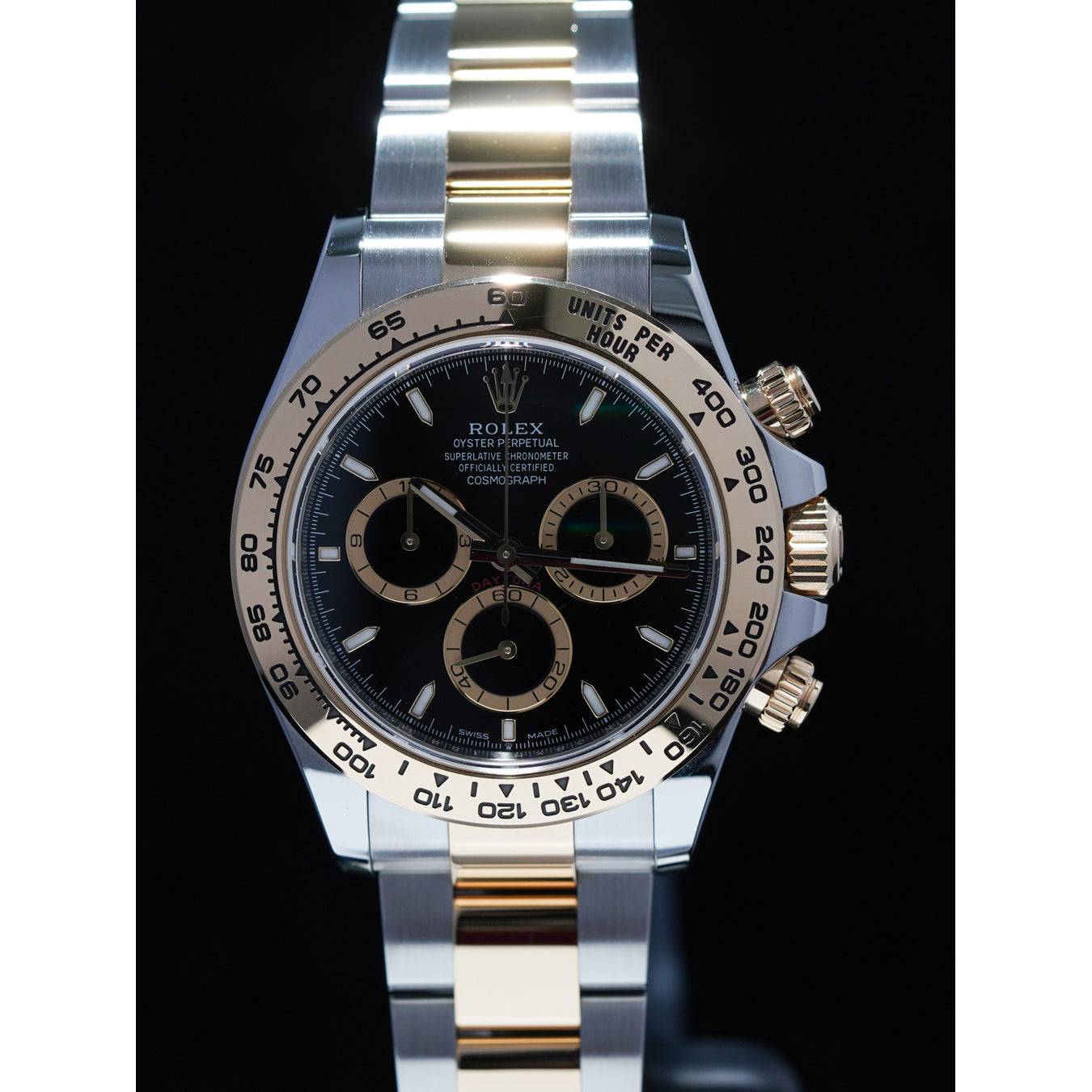 Rolex 126503 Daytona Black Dial Two Tone Bracelet