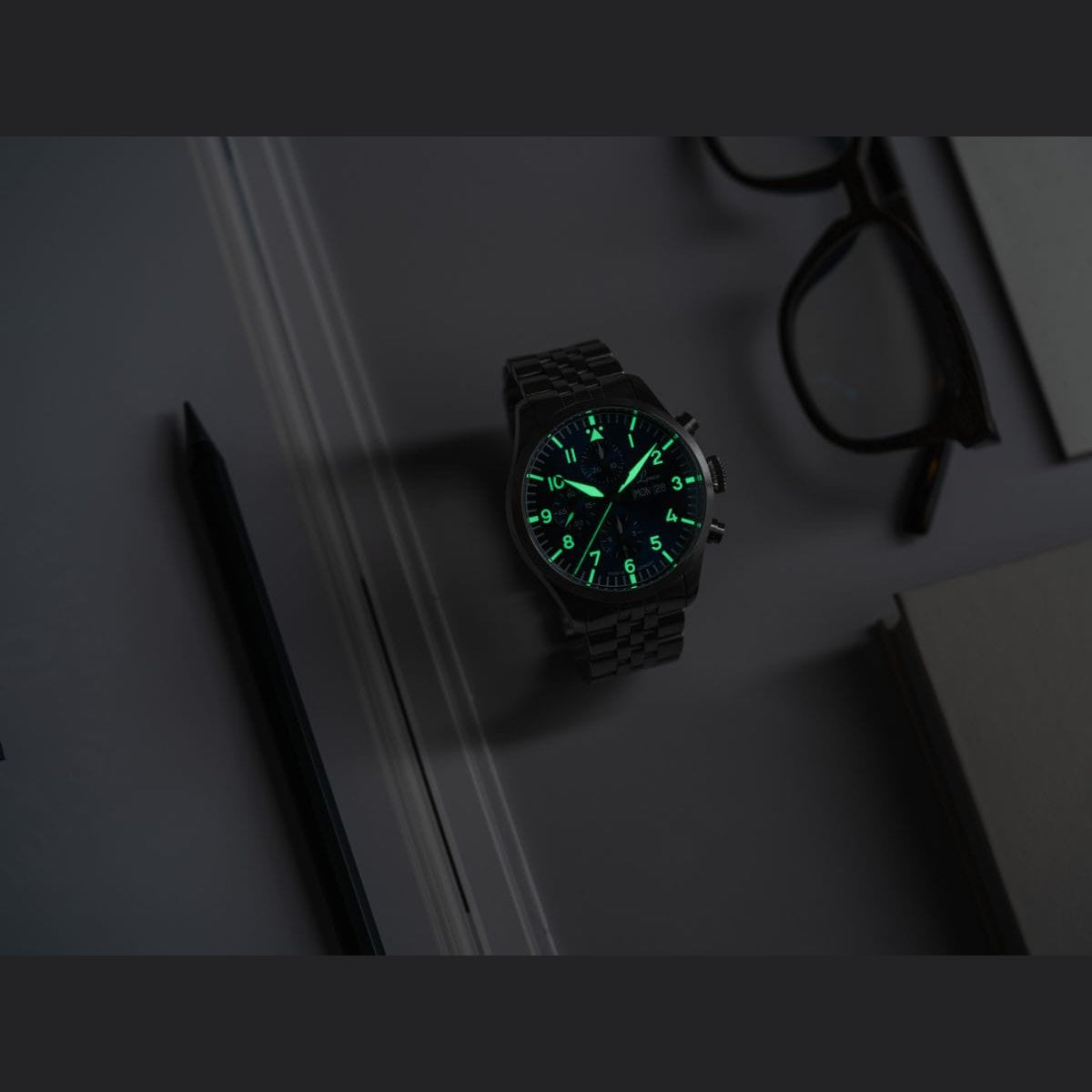 Laco 862186.MB Kiel.2.MB Blau Chronograph