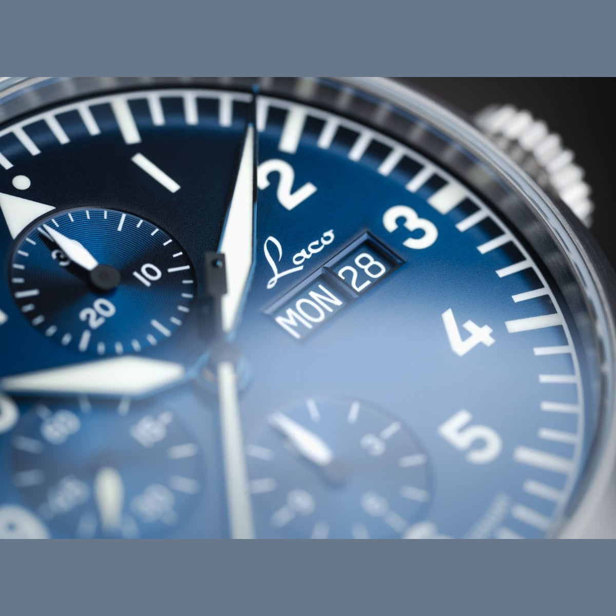 Laco 862186.MB Kiel.2.MB Blau Chronograph