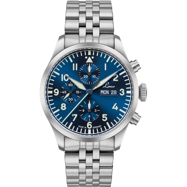 Laco 862186.MB Kiel.2.MB Blau Chronograph
