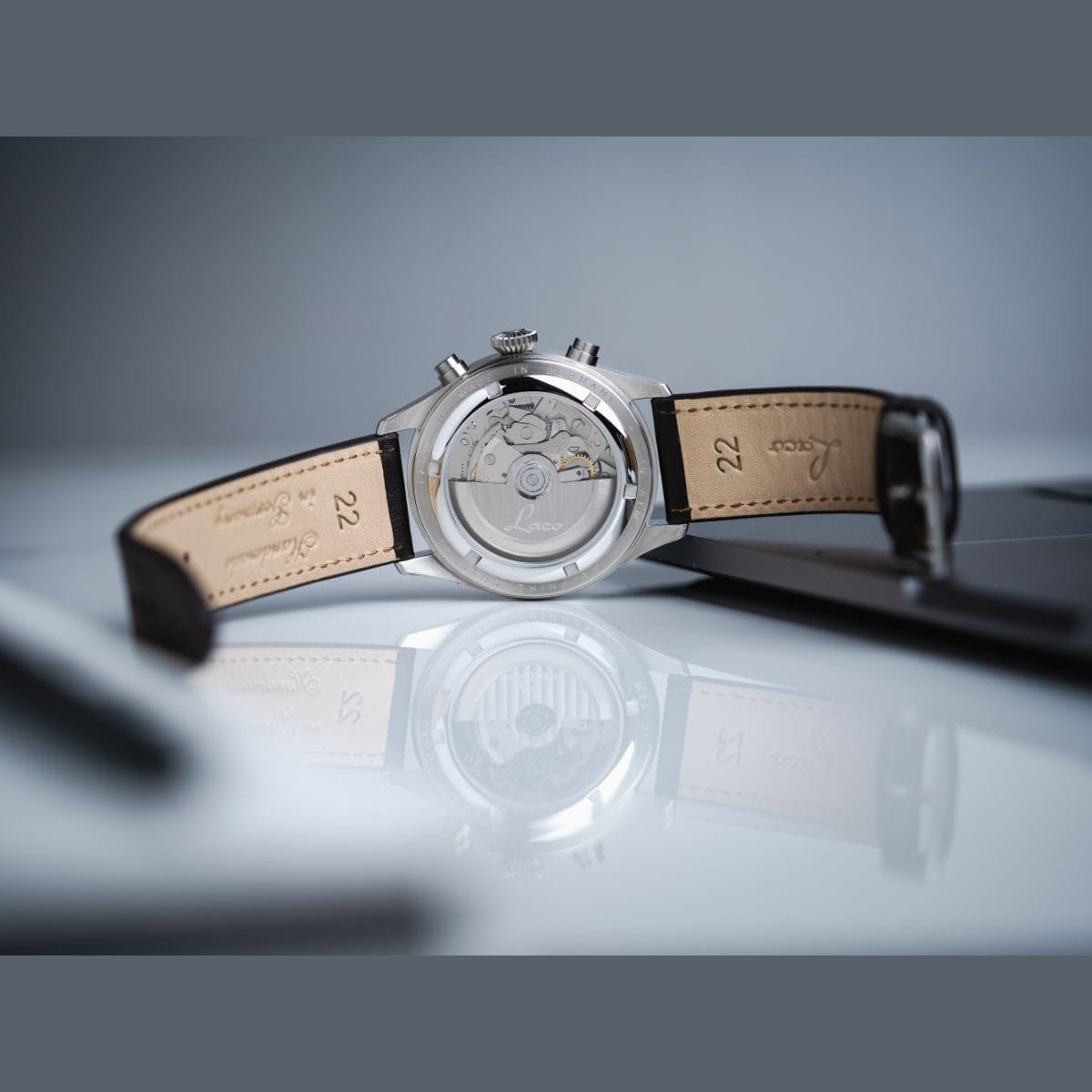 Laco 862186 Kiel.2 Blau Chronograph