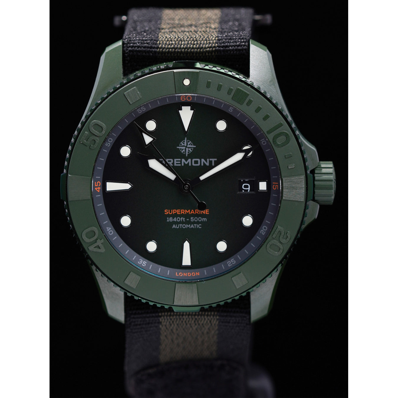 Bremont SM43-DT-GNCER-GN-N-S Supermarine Full Ceramic