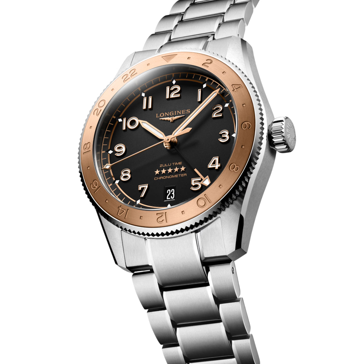 Longines L3.803.5.53.6 Spirit Zulu Time 1925