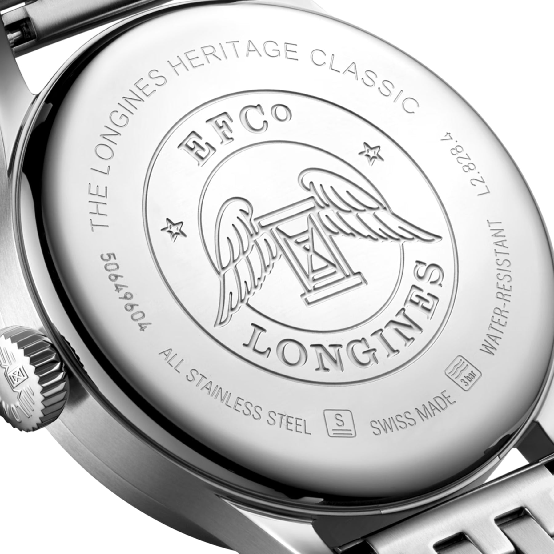 Longines Heritage Classic Sector Dial L2.828.4.53.6