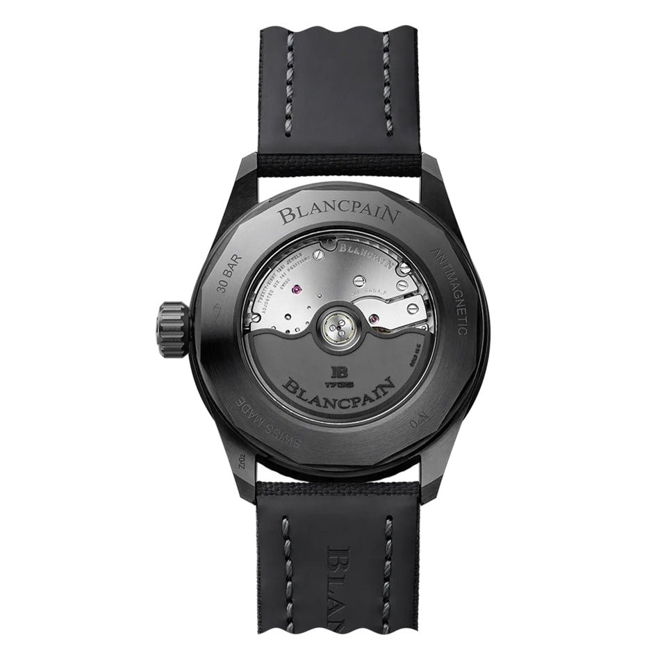 Blancpain 5054 0130 B52A Bathyscaphe Quantième Complet Phases de Lune Black Dial