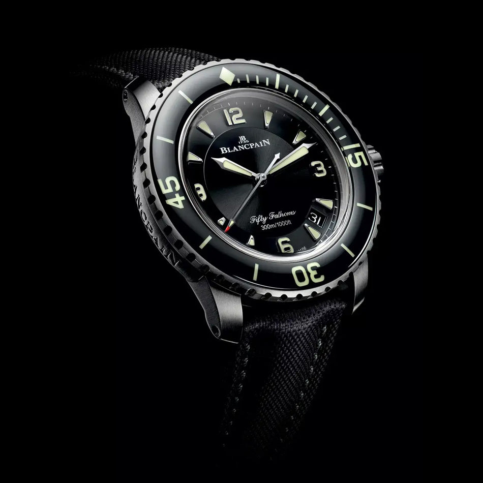 Blancpain Fifty Fathoms Titanium 5015 12B30 B52A