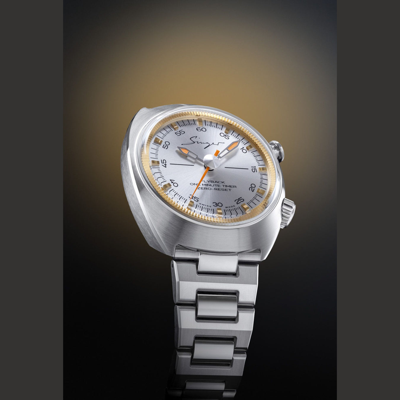 Singer Reimagined 1969 Timer Sunray Grey SR301-S - Exquisite