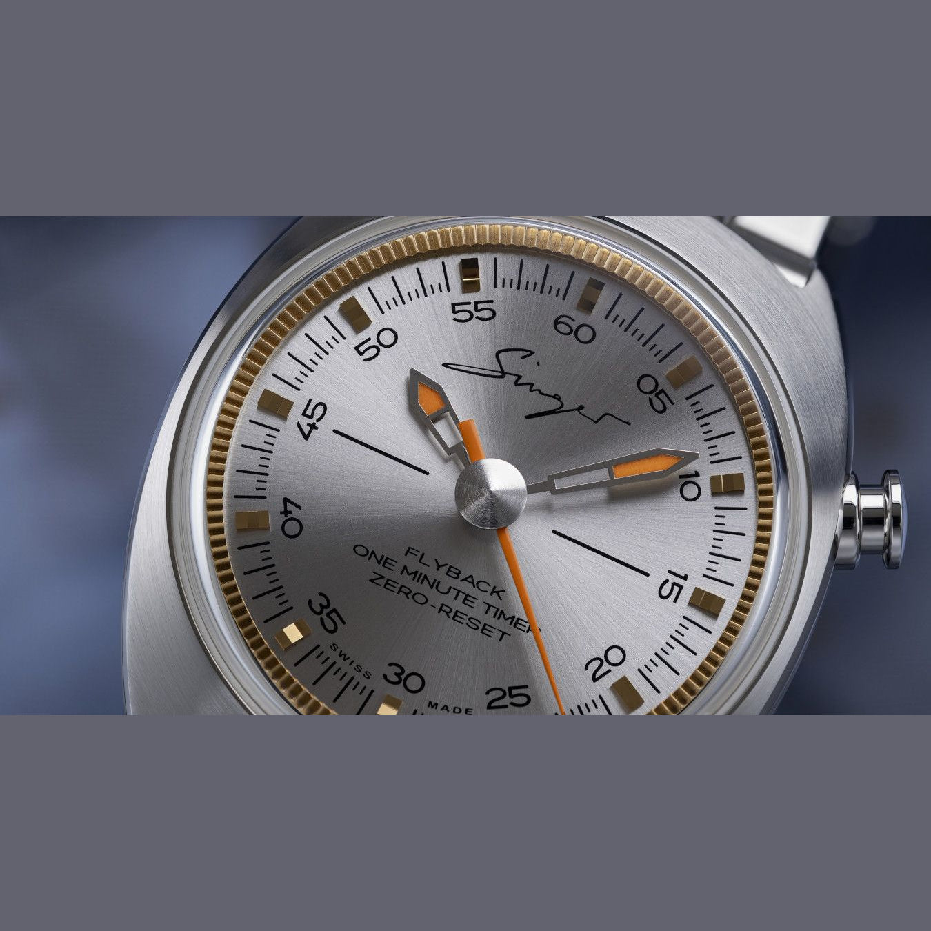 Singer Reimagined 1969 Timer Sunray Grey SR301-S