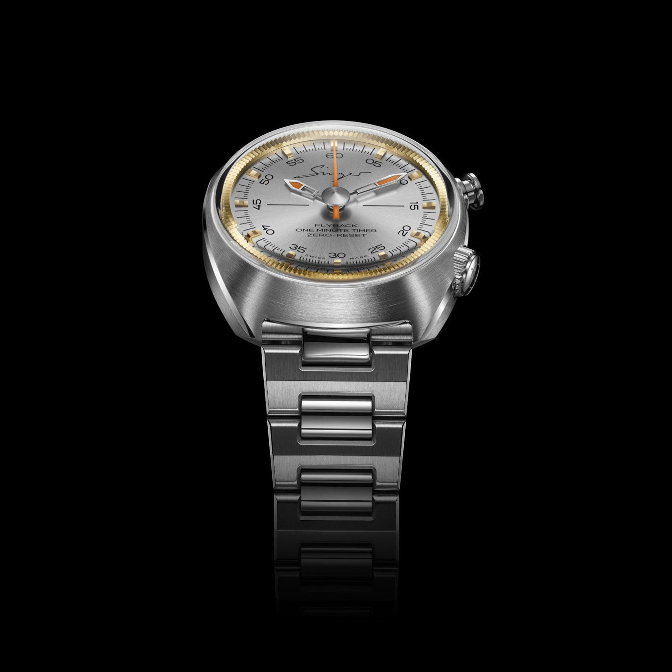 Singer Reimagined 1969 Timer Sunray Grey SR301-S