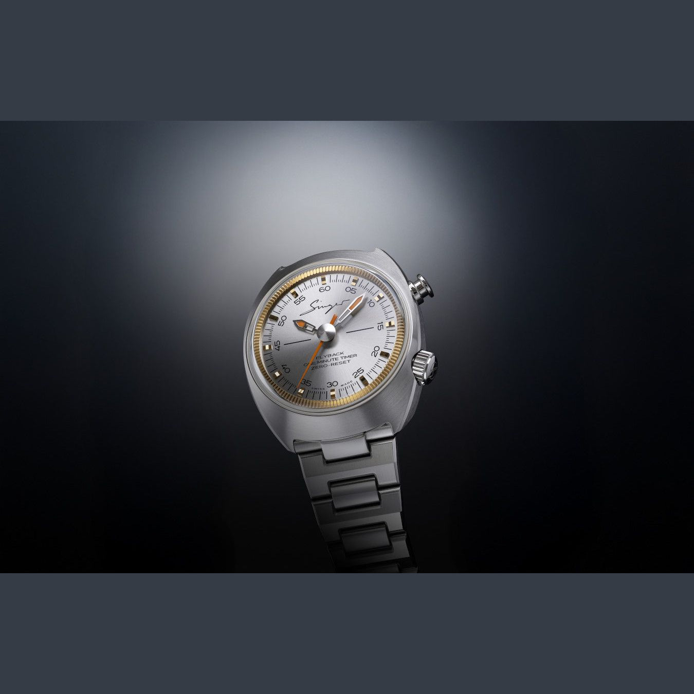 Singer Reimagined 1969 Timer Sunray Grey SR301-S - Exquisite