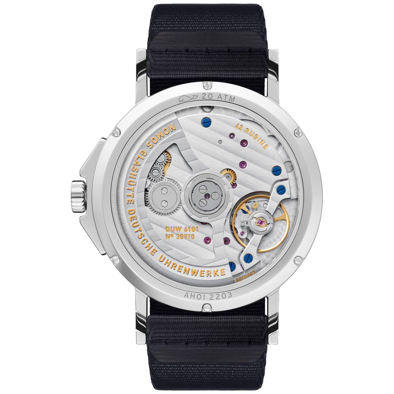 NOMOS Glashütte 525 Ahoi Neomatik 38 Date