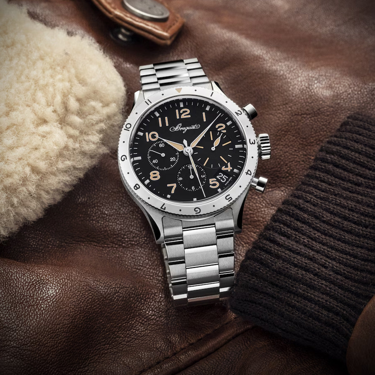 Breguet 2057ST/92/SW0 Type 20 Flyback Chronograph