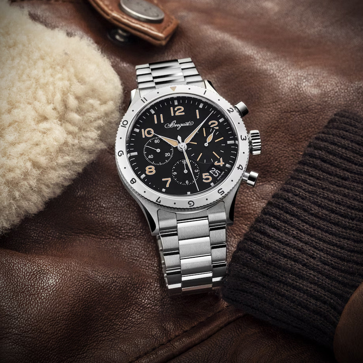 Breguet 2067ST/92/SW0 Type 20 Flyback Chronograph