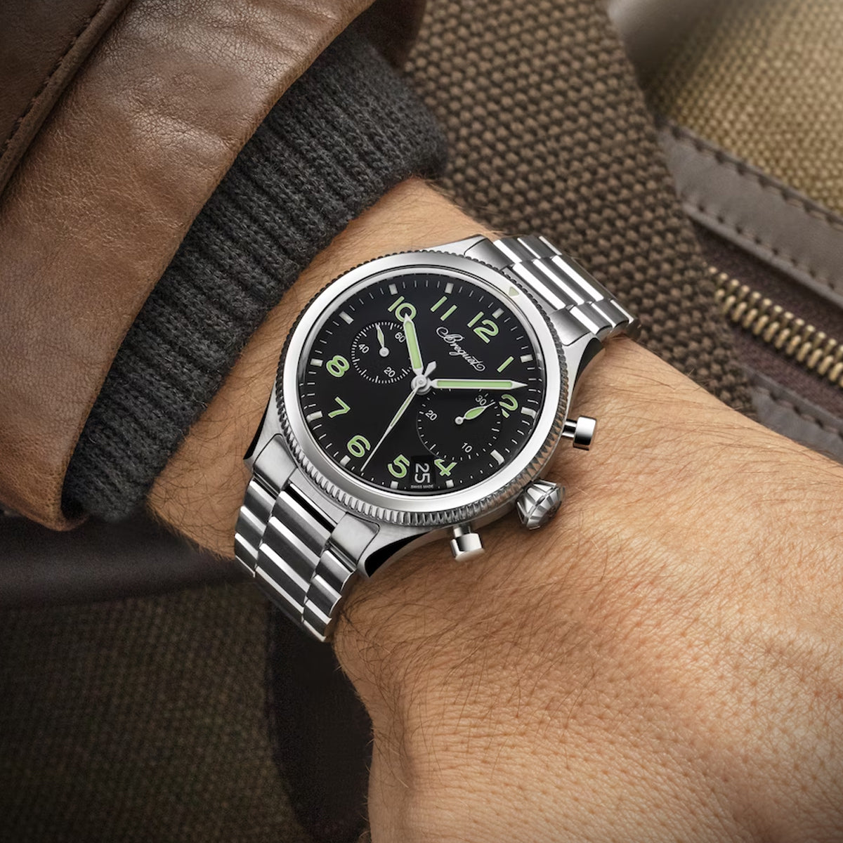 Breguet 2057ST/92/SW0 Type 20 Flyback Chronograph