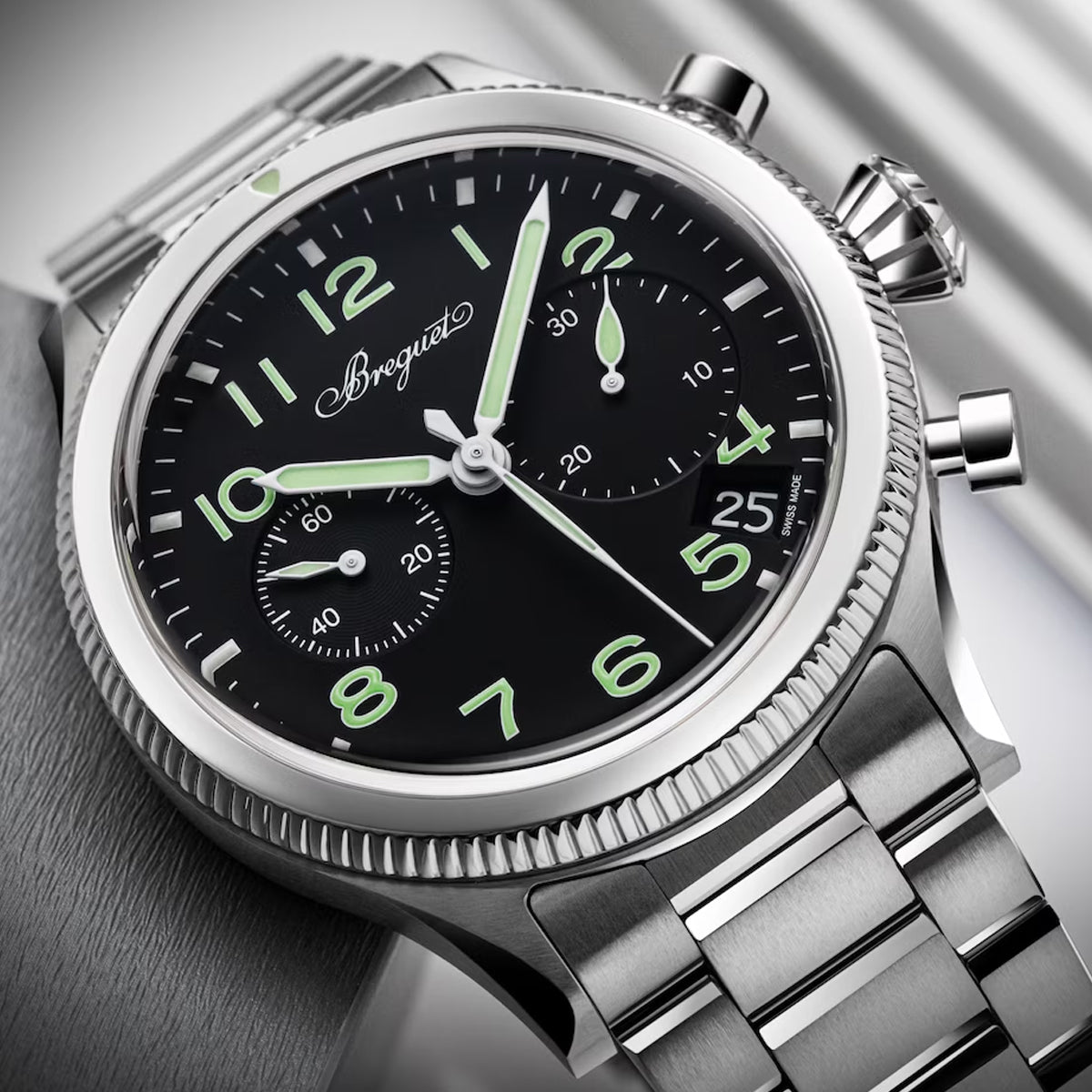 Breguet 2057ST/92/SW0 Type 20 Flyback Chronograph