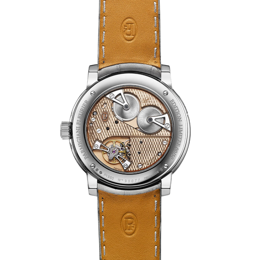Parmigiani Fleurier PFH952-2010002-300181 Toric Quantieme Perpetuel Platinum Morning Blue