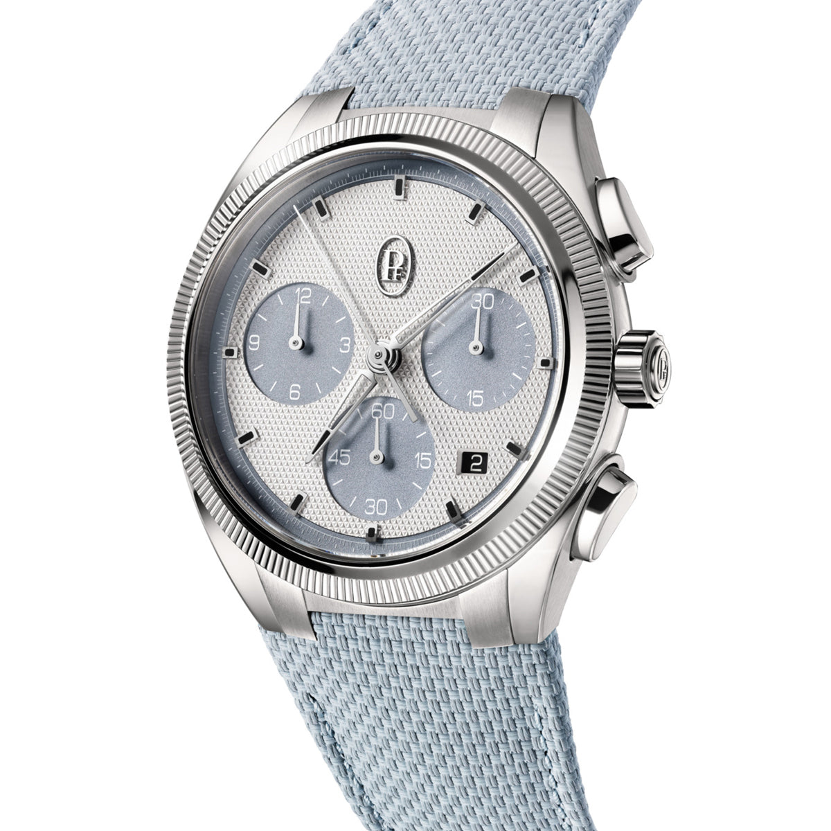 Parmigiani Fleurier PFC931-1020003-400182 Tonda PF Sport Chronograph Steel Silver Arctic Grey