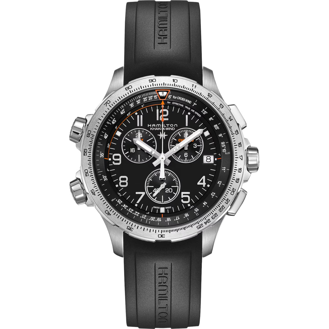 Hamilton H77912335 Khaki Aviation X-Wind GMT Chrono Quartz 46mm
