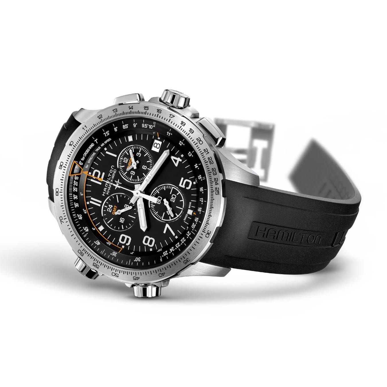 Hamilton H77912335 Khaki Aviation X-Wind GMT Chrono Quartz 46mm