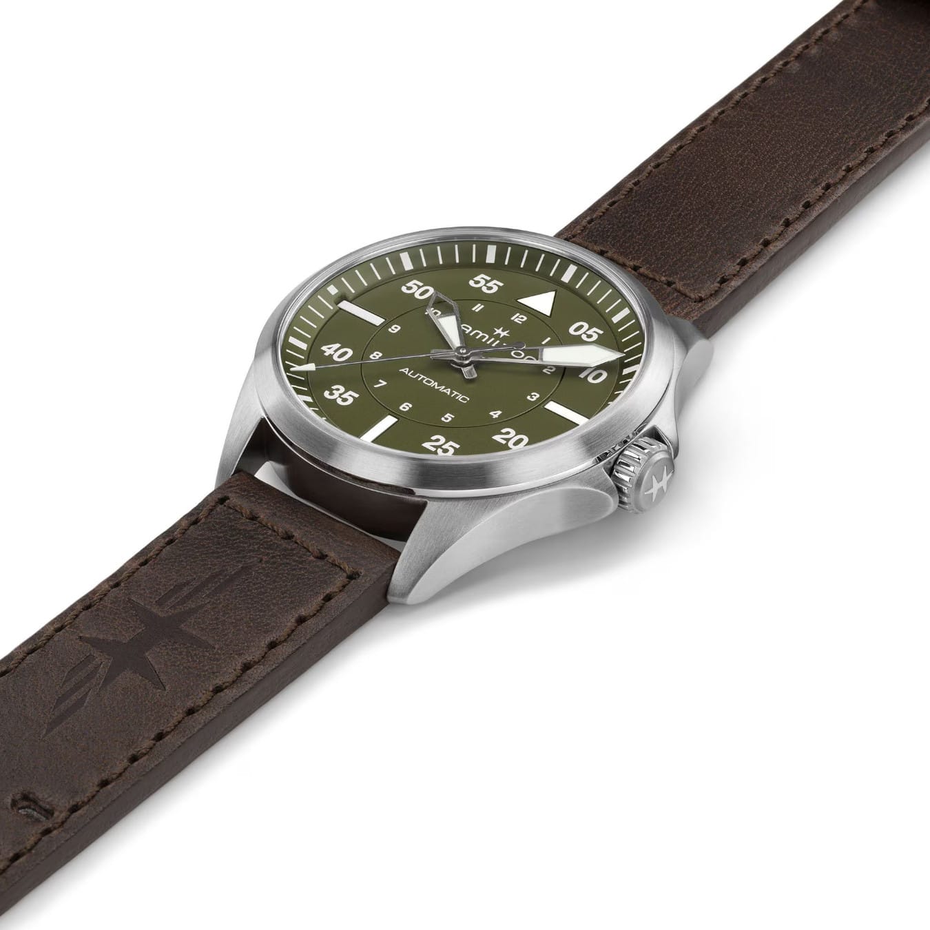 Hamilton H76305560 Khaki Aviation Pilot Auto 39mm