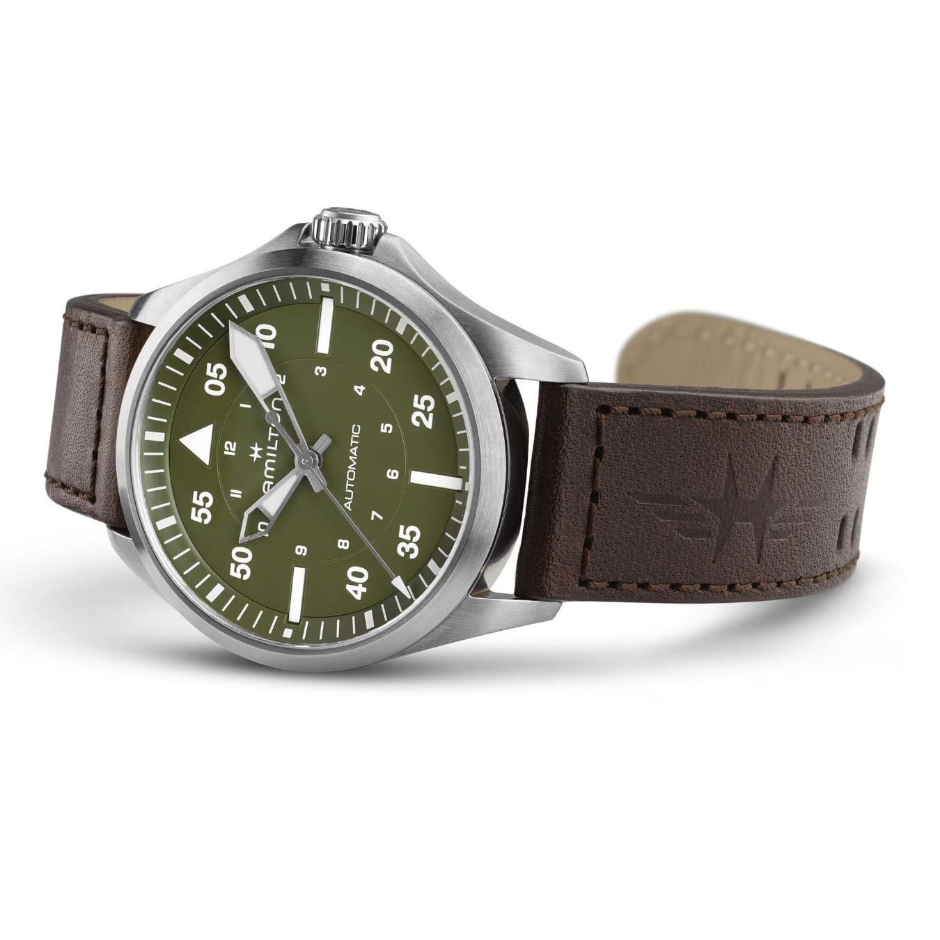 Hamilton H76305560 Khaki Aviation Pilot Auto 39mm