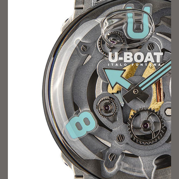 U-Boat U-65 44mm SS Turquoise