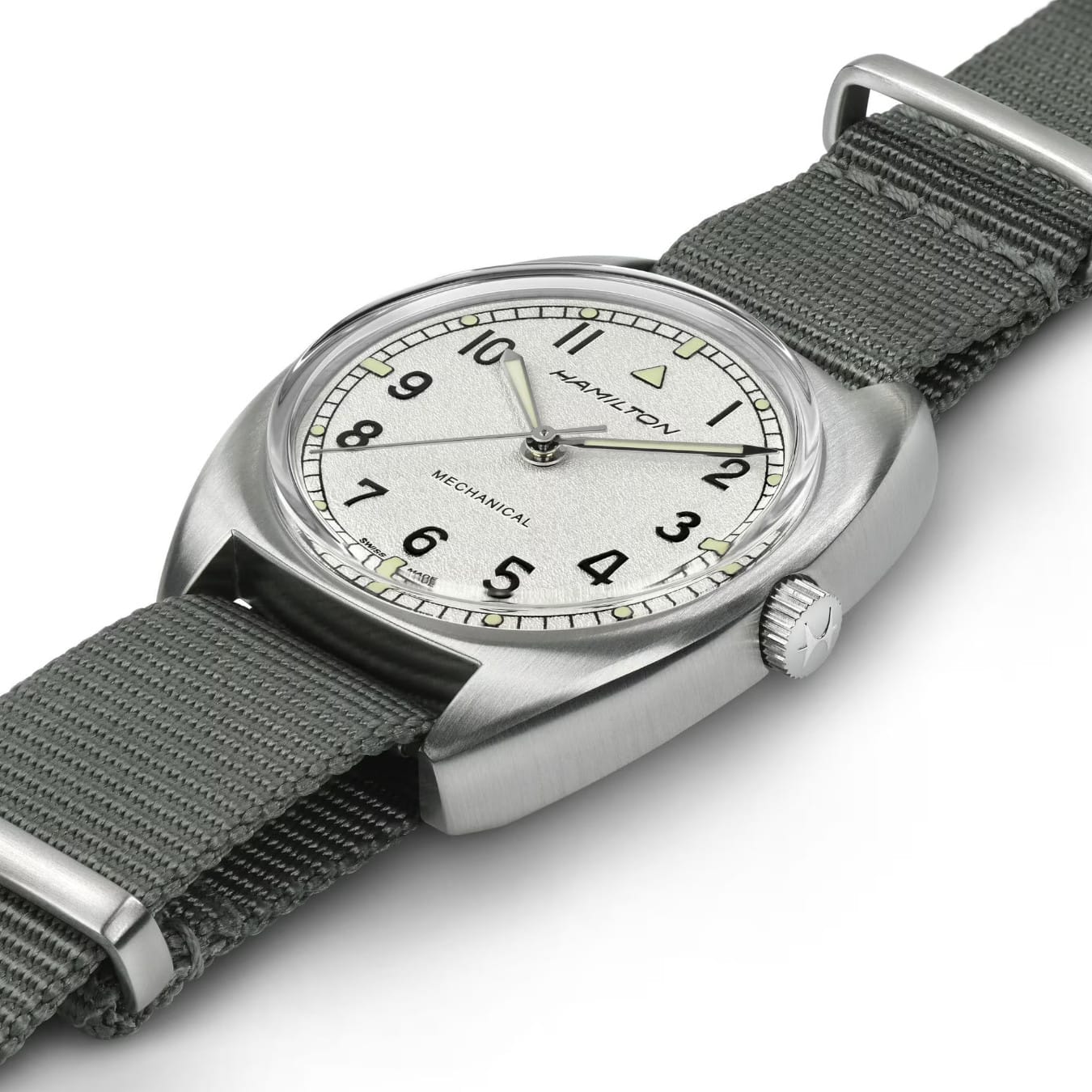 Hamilton H76419951 Khaki Aviation Pilot Pioneer Mechanical 36mm x 33mm