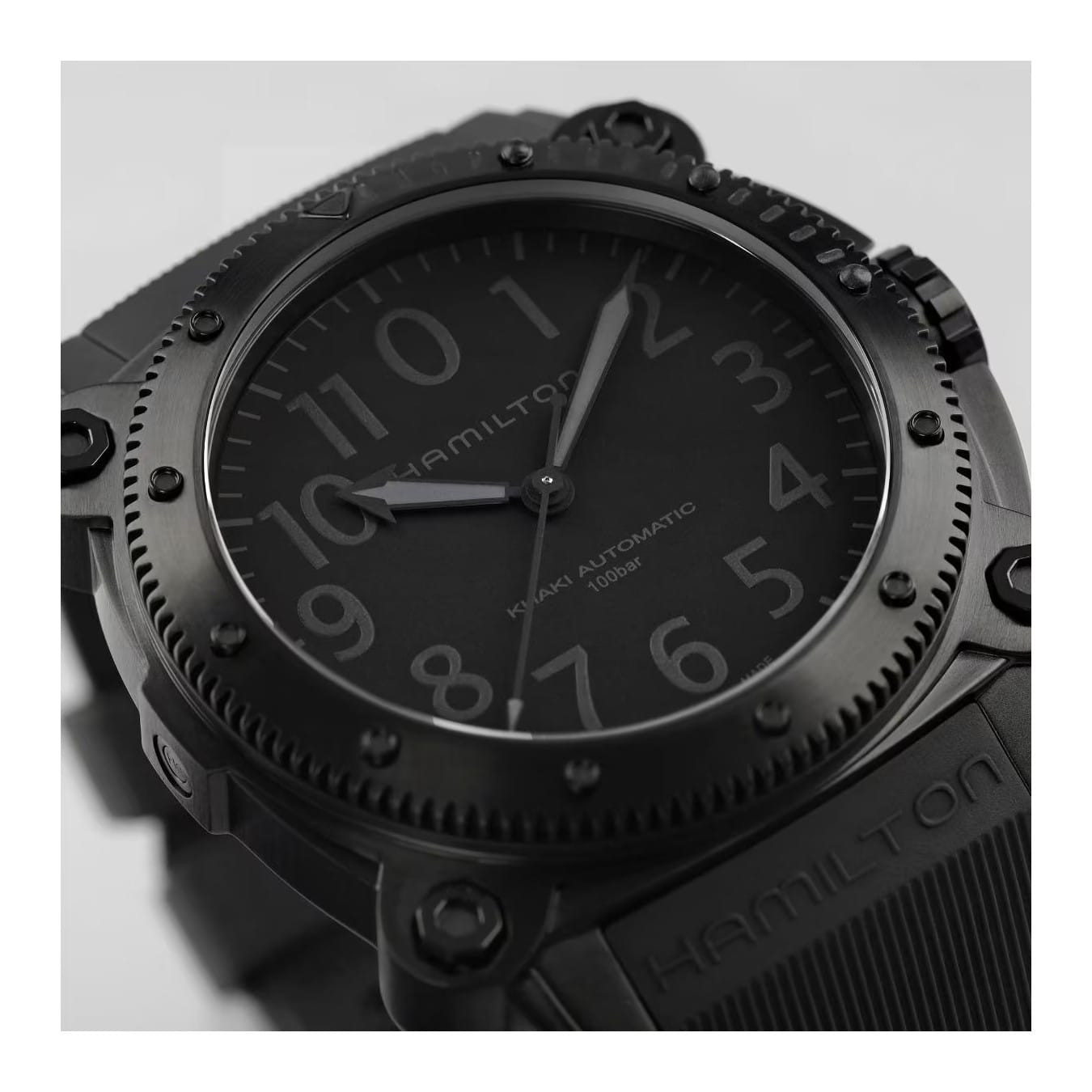 Hamilton H78505330 Khaki Navy Belowzero Auto Titanium 46mm