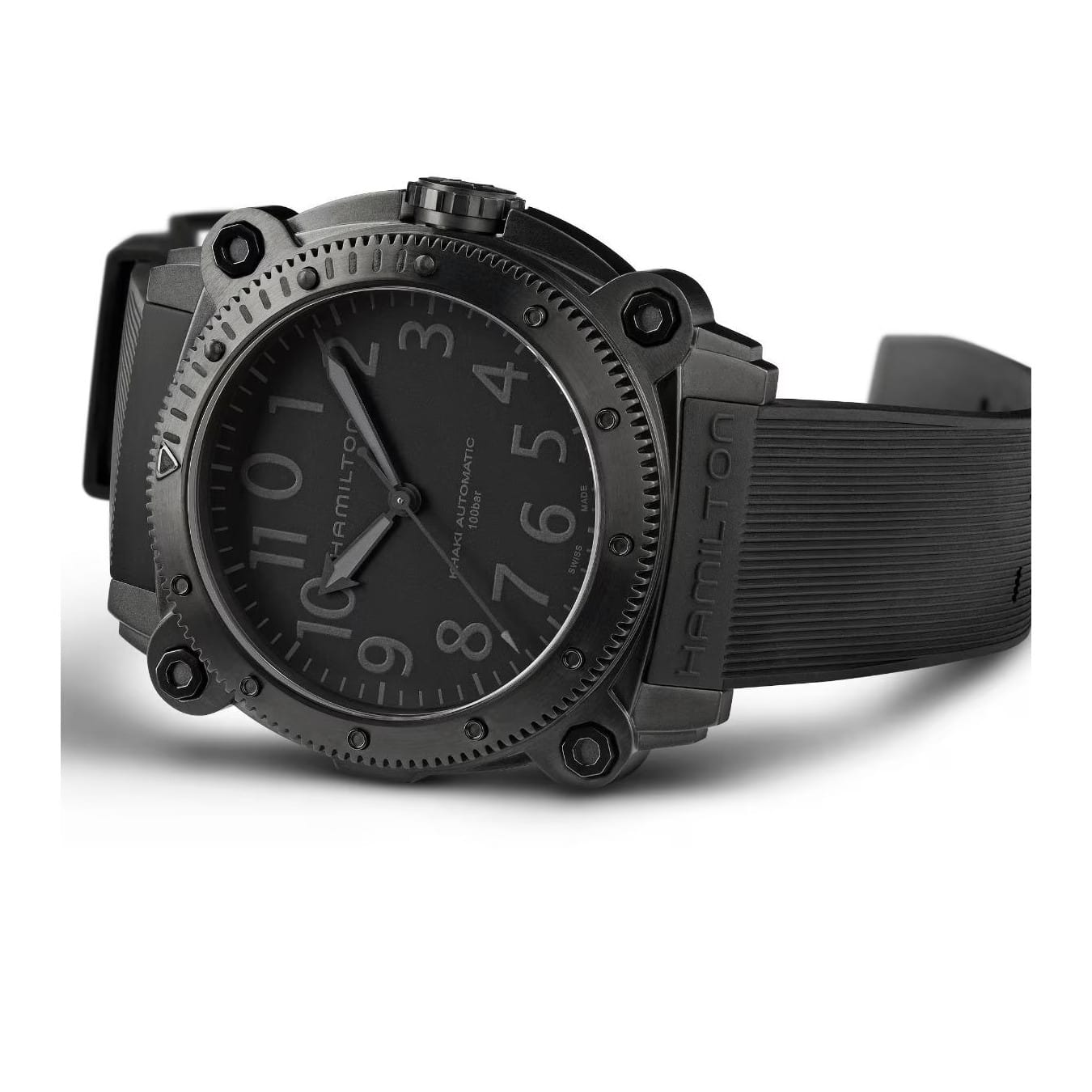 Hamilton H78505330 Khaki Navy Belowzero Auto Titanium 46mm