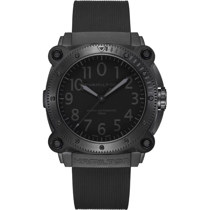 Hamilton H78505330 Khaki Navy Belowzero Auto Titanium 46mm