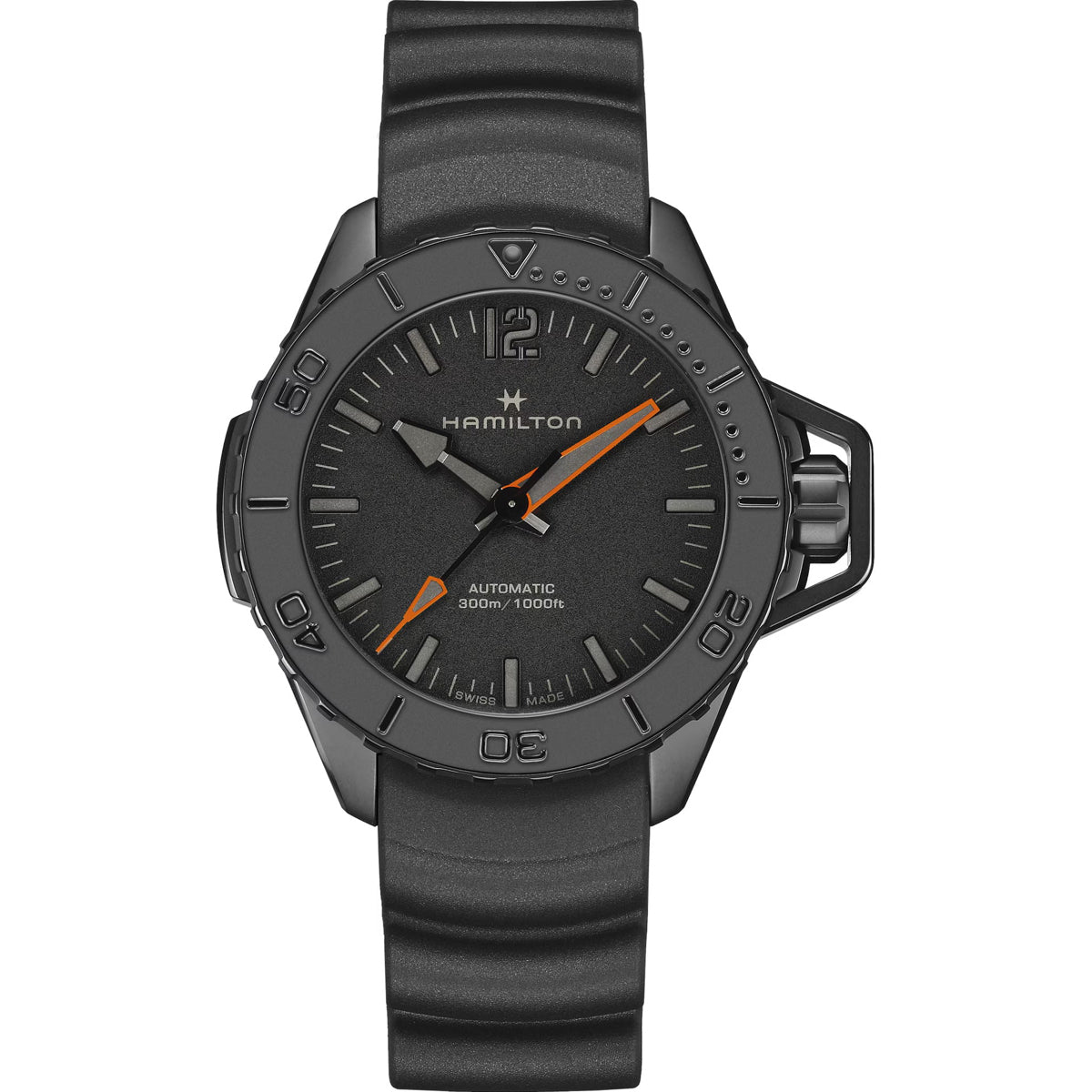Hamilton H77845330 Khaki Navy Frogman Auto 46mm
