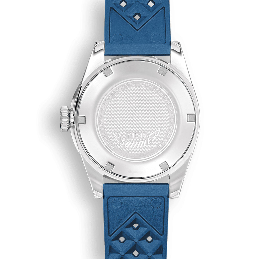 Squale 1545SSBLC.HTB 1545 Steel Blue on Strap