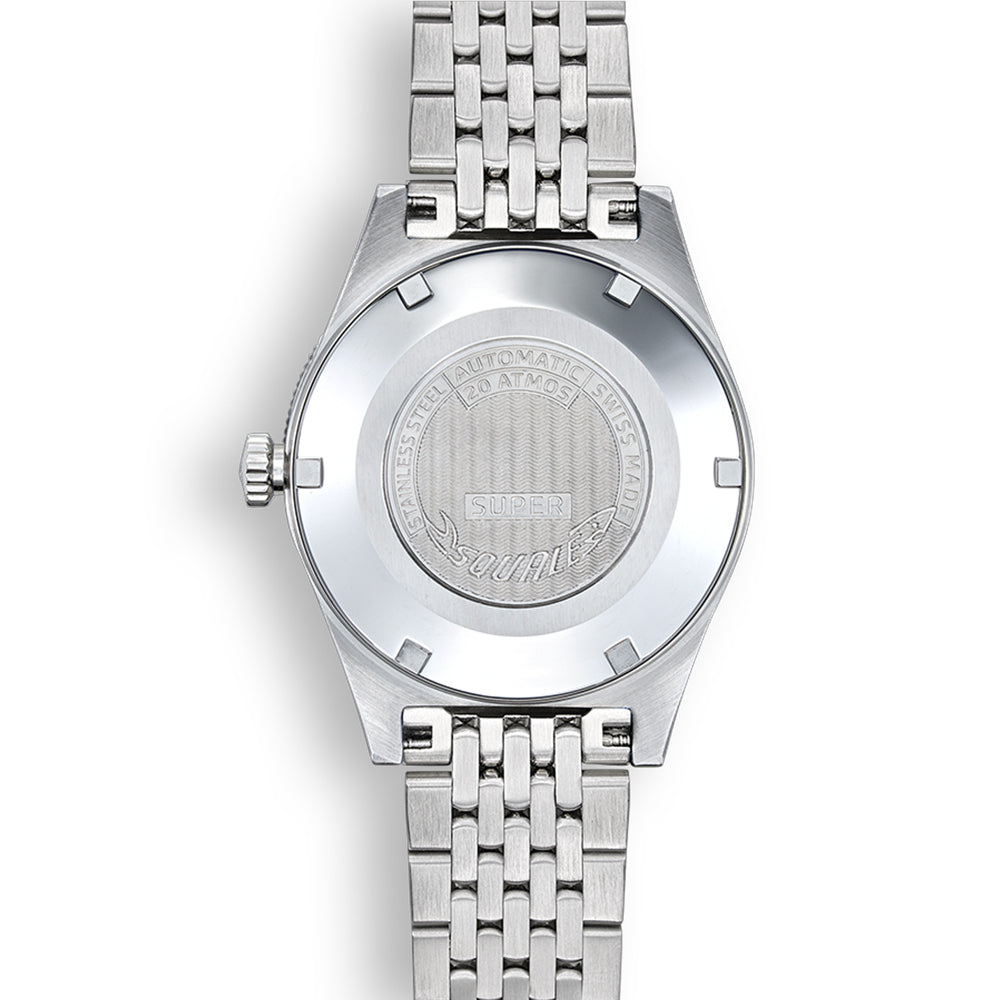 Squale Super-Squale Sunray Black on Bracelet