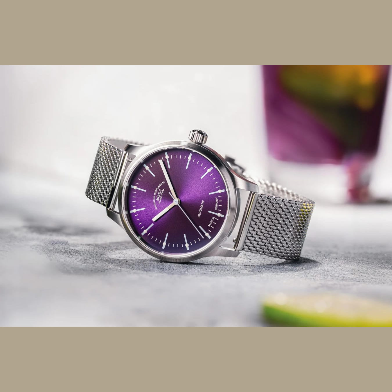 Mühle Glashütte M1-40-78-1-MB-II Panova Violet