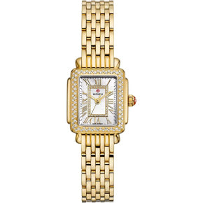 Michele MWW06D000173 Deco Madison Mini Diamond 18K Gold-Plated