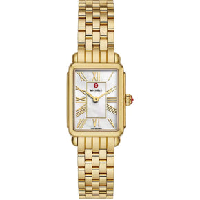 Michele MWW06E000146 Deco Park 18K Gold-Plated