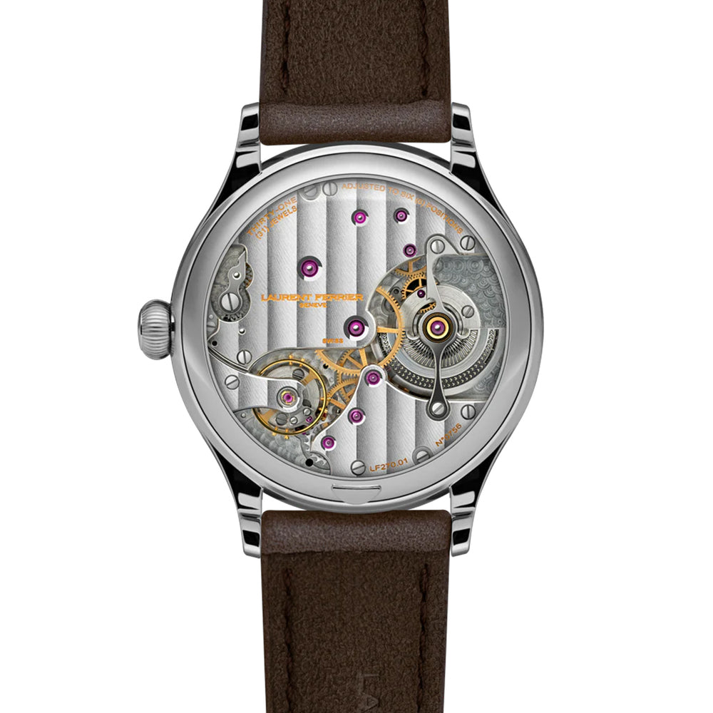 Laurent Ferrier Classic Auto Horizon 40mm Ice Blue Sunburst Dial LCF046.AC.CG1