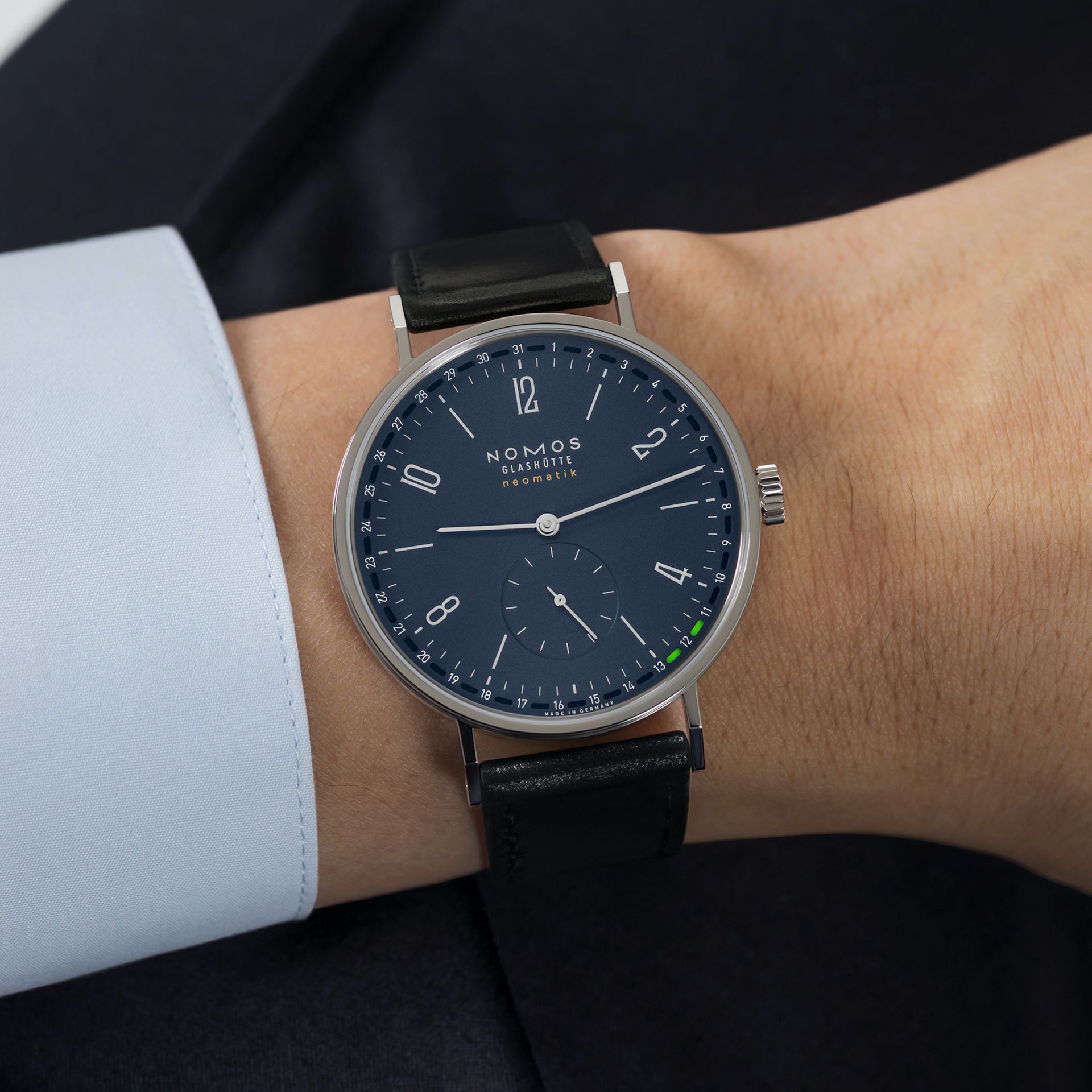 NOMOS Glashütte Tangente Neomatik 41 Update Midnight Blue