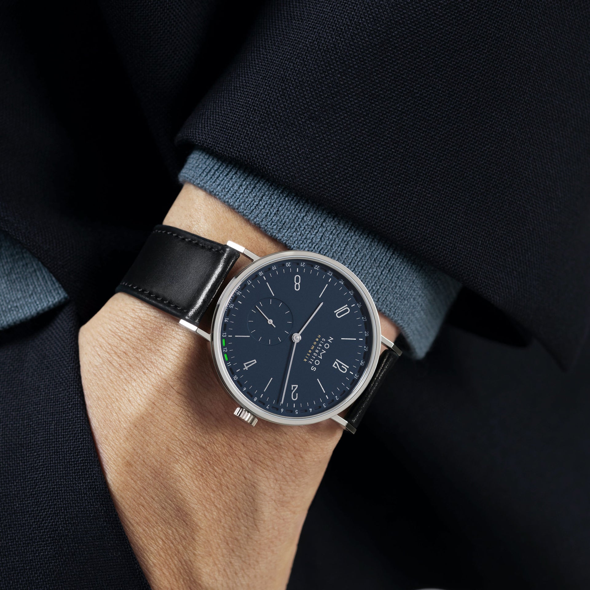 NOMOS Glashütte Tangente Neomatik 41 Update Midnight Blue