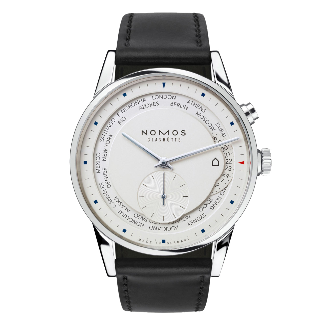 NOMOS Glashütte Zurich Weltzeit